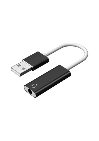 Usb Harici Ses Kartı 7.1ch 3.5mm Mikrofonlu Kulaklık Tek Port Girişli