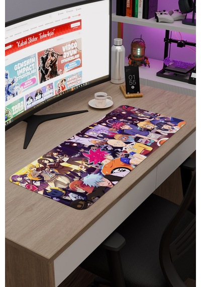 Death Parade Anime V2 - 70x30 Xl Gaming Kauçuk Kaymaz Taban Mouse Pad Fare Altlığı