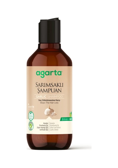 Agarta Sarımsaklı Doğal Şampuan 400 ML