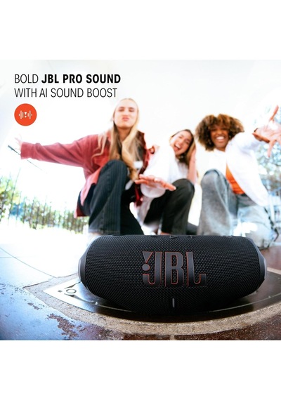 Charge6, Bluetooth Hoparlör, Ip67, Siyah