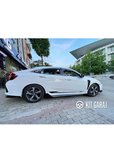 Honda Civic Fc5 2016-2021 Fc5 Marşpiyel Plastik Boyasız