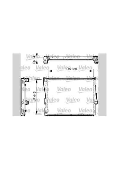 Motor - 22 - Su Radyatoru Bmw M52 M54 M57 E46 - Dpmıx-hb - Z4 E85