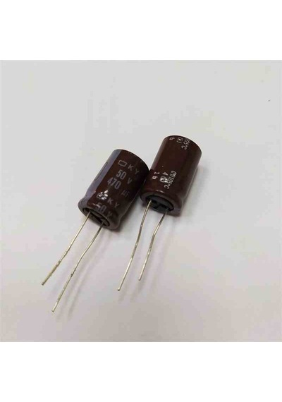 470mf 50v 12x20 Nippon Elko Kondansatör 40 Adet