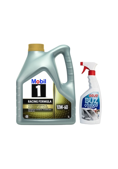 Mobil 1 10W-60 Motor Yağı 4 L + Gojo De Icer Buz Çözücü