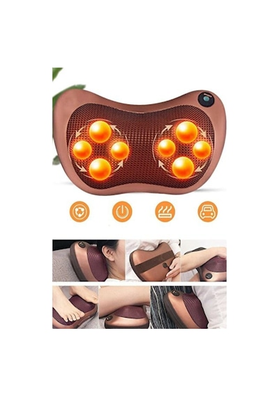 Car Home 8 Toplu Ovmalı Masaj Yastığı Aleti Tüm Vücut Ayak Boyun Bacak Bel Ve Sırt Için Car Home 8 Toplu Ovmalı Masaj Yastığı Aleti Tüm Vücut Ayak Boyun Bacak Bel Ve Sırt Için