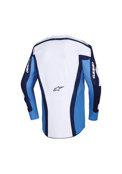 Alpinestars Racer Riway Off-road Motosiklet Jerseyi Beyaz Siyah
