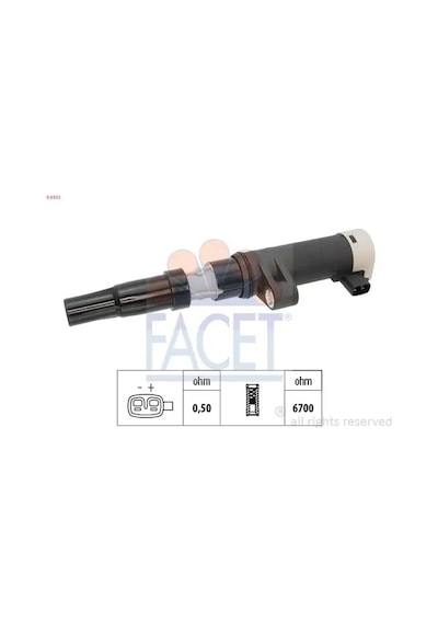 Renault Clio 3 Bobin 1.4 2006-2010 Facet 96332