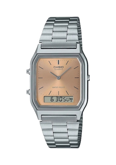 Casio Aq-230a-4amqydf Kol Saati Metalik Gri