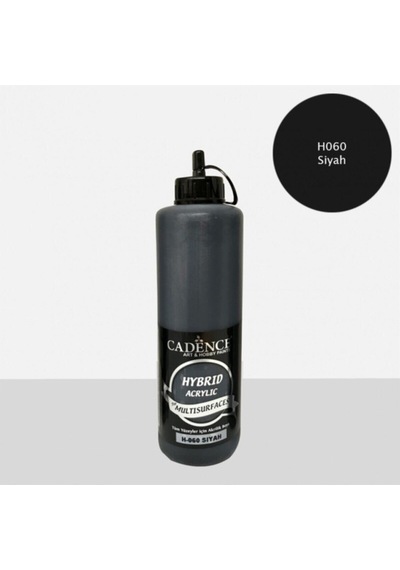 Hybrıd Akrilk Multısurfaces H-060 Siyah 500ml Siyah Siyah