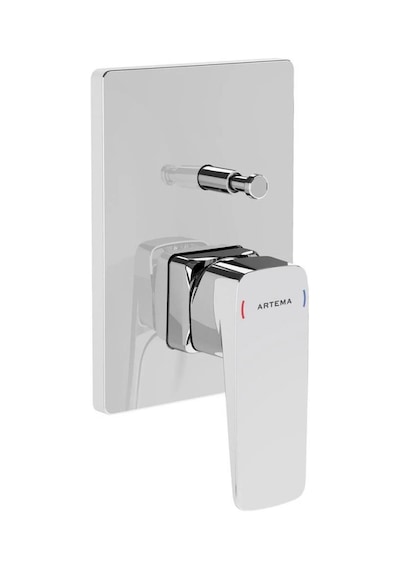 Artema Root Square Ankastre Duş Seti Krom A49280