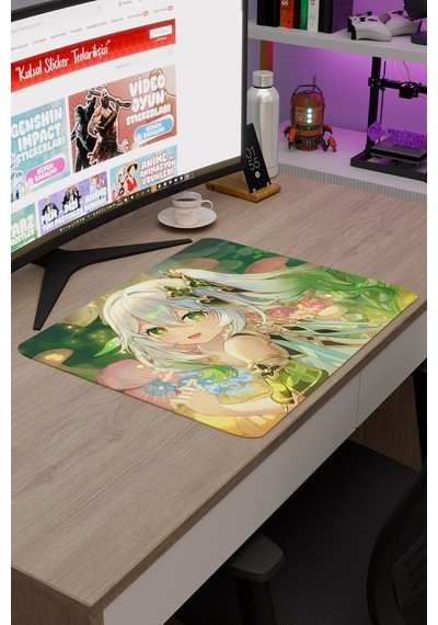 Nahida Genshin Impact Anime Gacha V1 - 48x40 Xl Gaming Mouse Pad Fare Altlığı