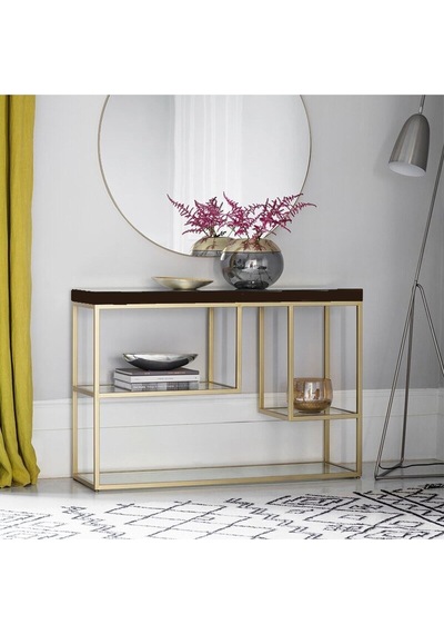 Nina Gold Metal Dresuar/konsol Gold
