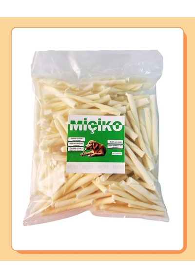 Sütlü Kırık Burgu Çubuk Ödülü Çiğneme Kemiği 500gr Sku: Zeus8690010314161
