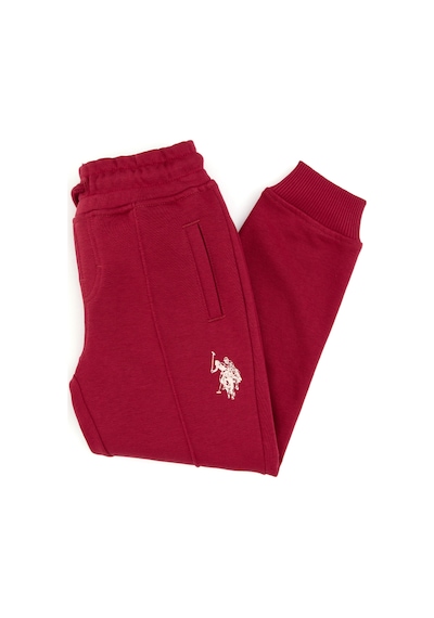 U.s. Polo Assn. Erkek Çocuk Eşofman Altı 50316517-vr104 Koyu Frambuaz/dark Raspberry