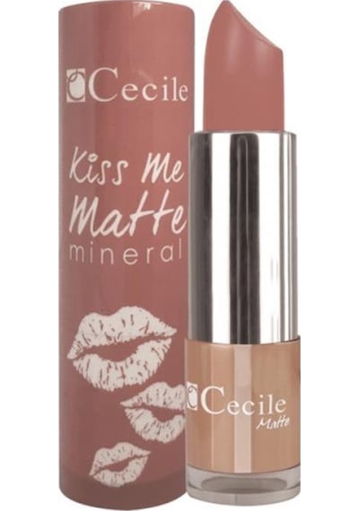 Cecile Kiss Me Matte Mineral Mat Ruj 315