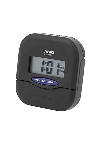 Casio Pq-30b-1df Masa Saati, Siyah, Standart Abanoz - Beyaz Casio Pq-30b-1df Masa Saati, Siyah, Standart Abanoz - Beyaz