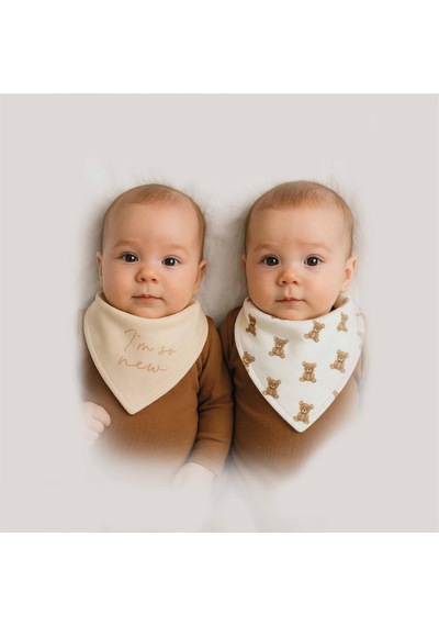 Bistyle Organic 2 Li Fular New So Önlük - Bistyle - Bej - 0-6 Ay - 60120-bej-0-6 Ay