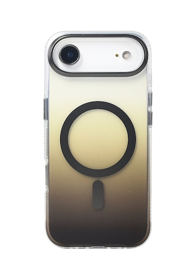 Subutu Apple Uyumlu iPhone 17 Air Kılıf M-safe Şarj Özellikli Transparan Renk Geçişli Sbt Toros Kapak - Mavi Mavi