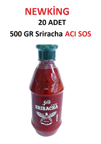 20 Adet Sriracha Sos 500 Gr Hot Chıllı Sauce Yok Böyle Bir Acı Sofralarınıza Lezzet Gelsin