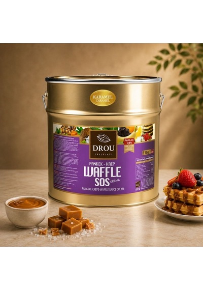 Callei Drou Eko Karamel Waffle Krep Pankek Sos 10 Kg