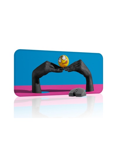 Maksimalizm Oyuncu Gaming Mouse Pad Kauçuk Kaymaz Taban Mousepad V3, 70x30 Xl