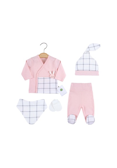 Ciccim Baby 5'li Hastane Çıkış Seti 4867 Pembe