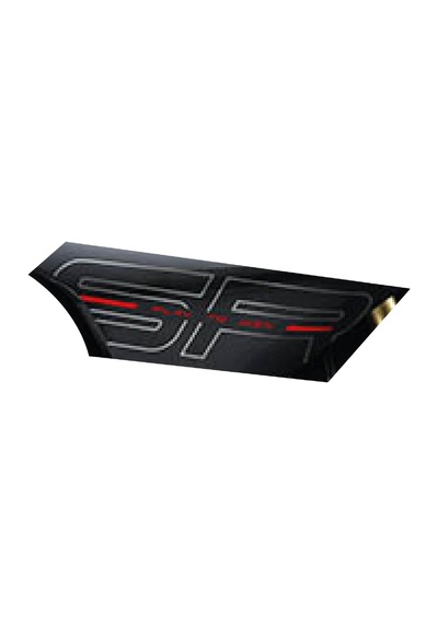 Cfmoto 450sr  Tasarım Sticker Tasarım Etiket Modeli Yan Grenaj Sağ Kırmızı