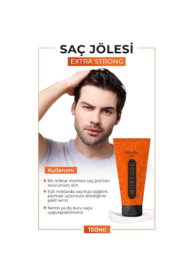 Morfose Extra Strong Saç Jölesi 150 ML