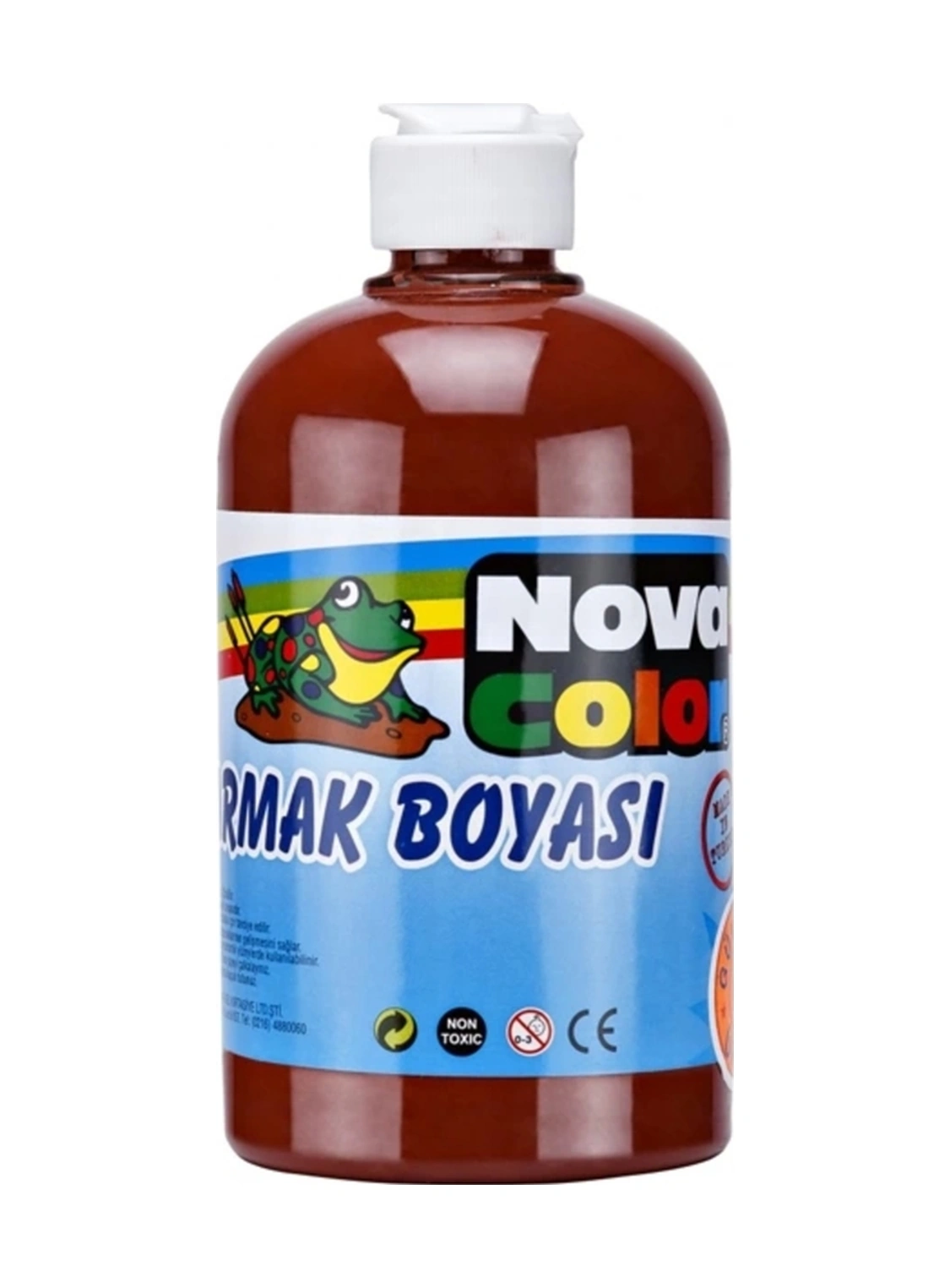 Parmak Boyası Kahverengi 500 Gr Nc-376 Karışık, Çok Renkli