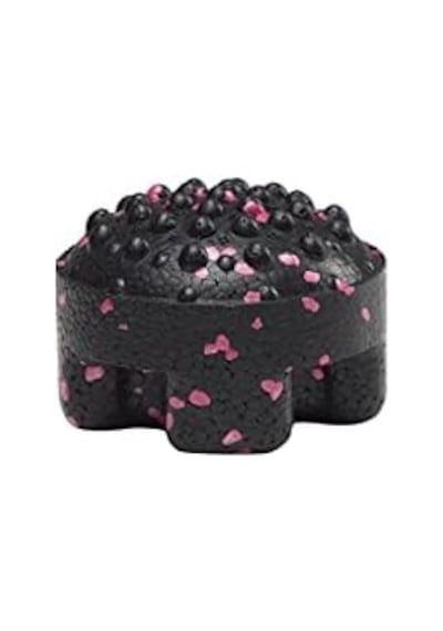 Actifoam Twister Semi Massage Ball Twister Yarım Masaj Topu 7,2x7,2x5,3 Cm, Siyah + Pembe