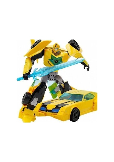 Oyuncak Robota Dönüşebilen Metal Gövdeli Transformers Robot 20 Cm Robot Bumblebee Araba Diğer