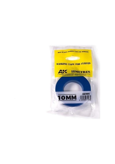Ak 9185 10mm.x18 Metre Flexible Maskeleme Bandı