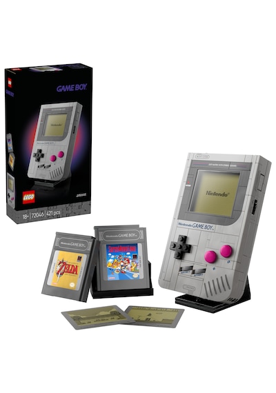 LEGO® Game Boy™ 72046 - Yetişkin Nintendo® Hayranları için Yaratıcı Model Yapım Seti (421 Parça)