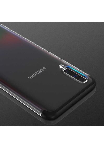 Galaxy A70 Kılıf Zore Nili Kapak Mavi
