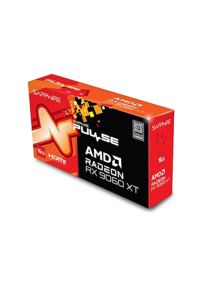 Sapphıre Pulse Dual Hdmı/dp Gddr6 Radeon Rx 9060 Xt 16 Gb Ekran Kartı