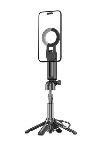Güçlü Manyetik Magsafe Selfie Stick Tripod Katlanabilir, Uzayabilir, Masa Standlı