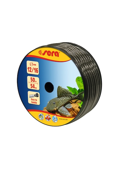 Sera Dış Filtre Hortumu Gri 12/16mm 50metre
