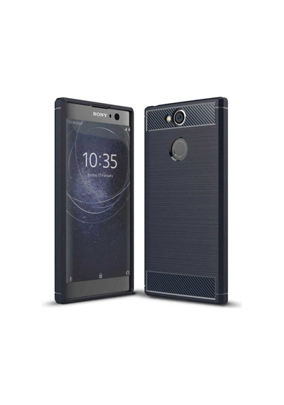 Sony Xperia L2 Kılıf Zore Room Silikon Kapak Lacivert