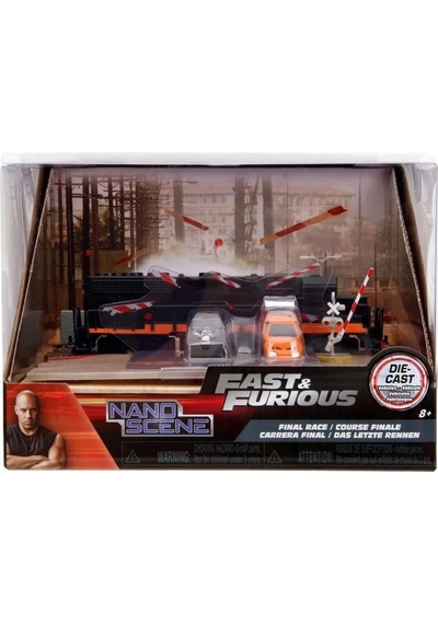 Mey İthalat Fast & Furious Nano Train Scene Diorama