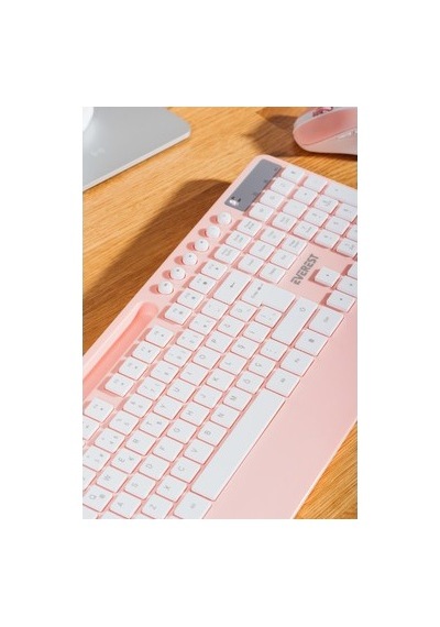 Everest Km-9676 Pempe Multimedya Tablet-telefon Standlı Klavye + Mouse