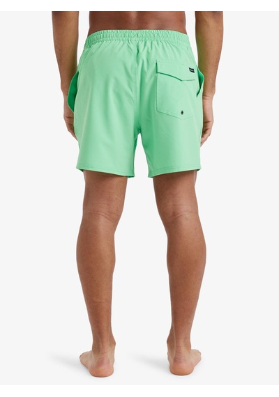 Quiksilver Eqyjv04118-ggj9 Surfsilk Solid Volley 16 Erkek Şort Mayo Yeşil