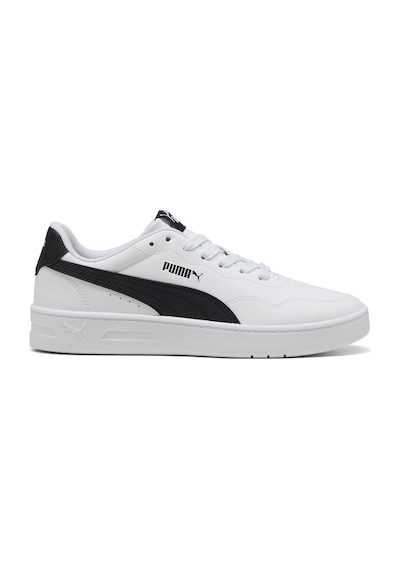Puma Court Lally Beyaz Kadın Sneaker Beyaz-sıyah Beyaz - Siyah