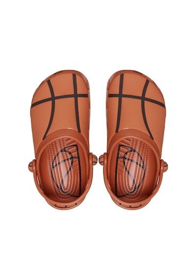 Crocs 210156 Classic Basketball Clog K Kahverengi Çocuk Terlik Bej