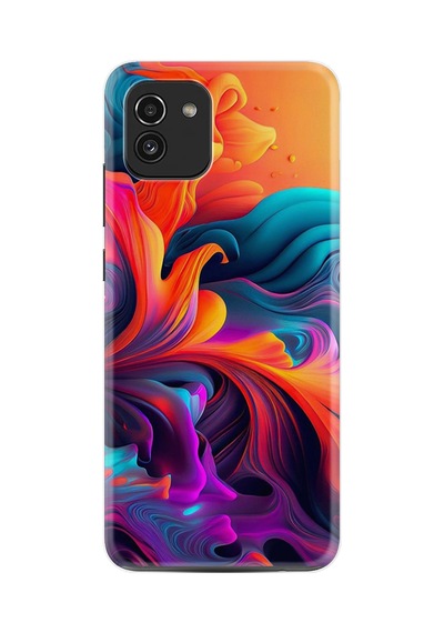 Samsung Samsung Galaxy Uyumlu A03 Kılıf Boutique Baskılı Resimli Cümbüş Pcode -069