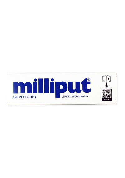 Milliput 05 Gümüş-gri Tip, Çift Bileşenli Epoksi Putty Macun - 2x56 112 Gram