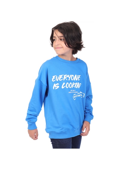 Toontoy Erkek Çocuk Baskılı Sweatshirt Saks