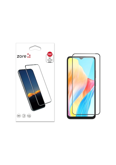 Nourthkiingdom Oppo A38 Uyumlu Kenarları Kırılmaya Dayanıklı Cam Ekran Koruyucu