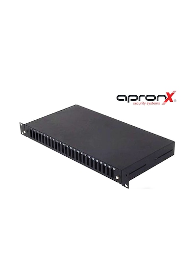 24 Port Sc Dx Fiber Optik Patch Panel Kasetli Kızaklı