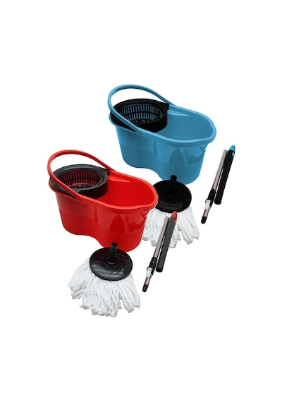 Zambak Zp-264 Kova Mop Temizlik Seti 18lt-şirink- Renkli Otomatik Dönerli