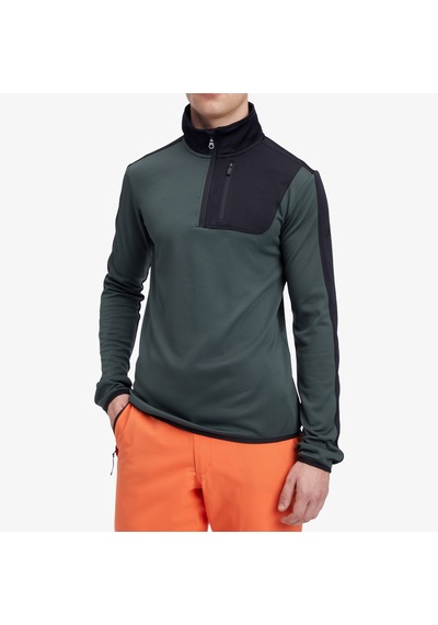 McKinley Mc Kinley Blake Iı Half Zip Uzun Kollu Erkek Yeşil Üst 429486 Yeşil